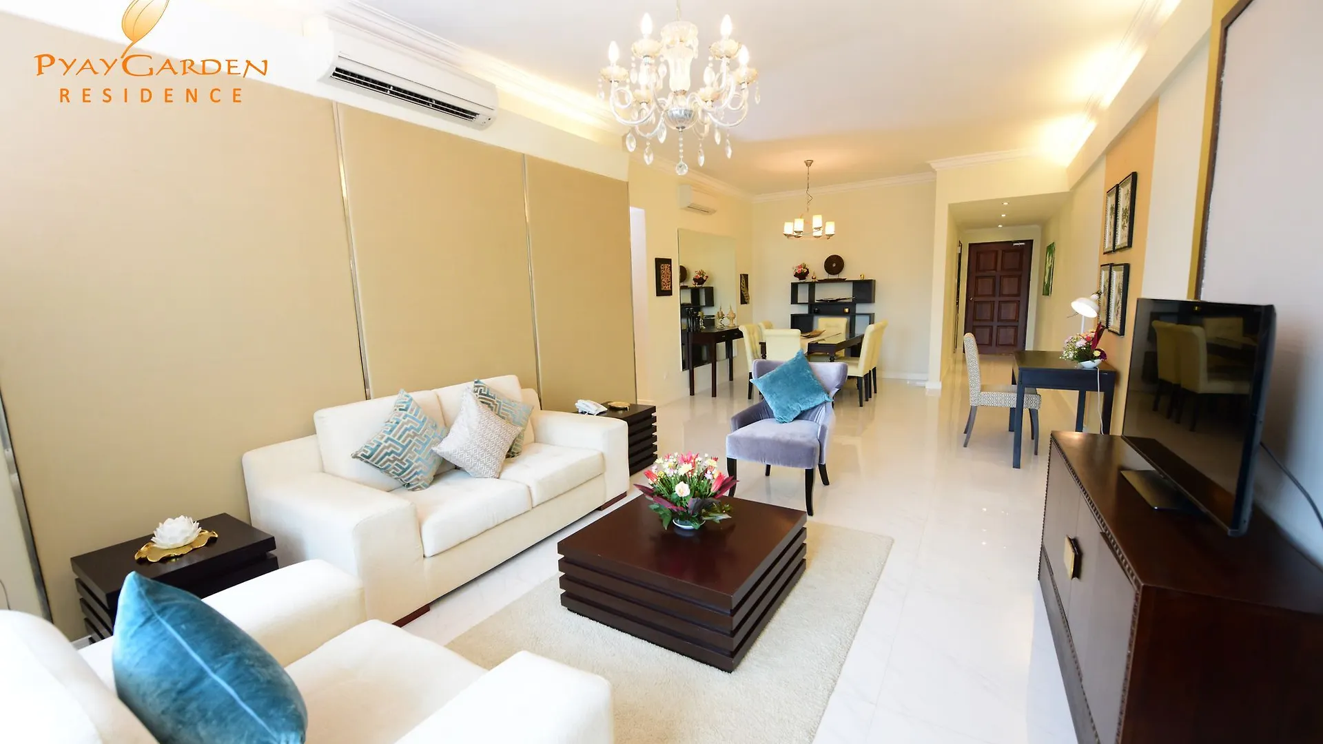Apartmán Pyay Garden Residence Rangún Myanmar